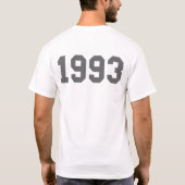 T-shirt Soutenu en 1993 (Dos)