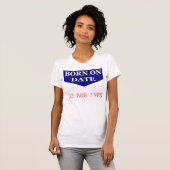 T-shirt Soutenu la date (Devant entier)