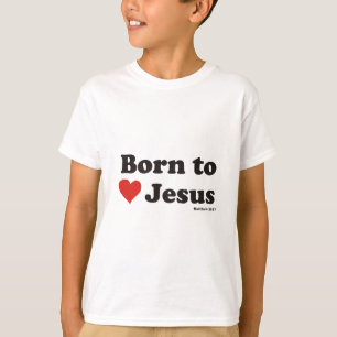 T-shirt Soutenu pour aimer Jésus