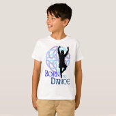 T-shirt Soutenu pour danser le garçon (Devant entier)
