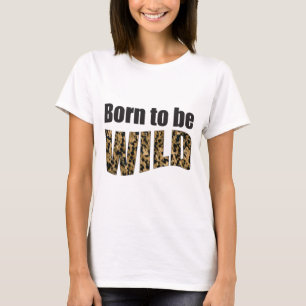 T-shirt Soutenu pour être SAUVAGE