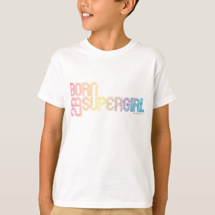 T-shirt Soutenu pour être Supergirl