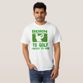 T-shirt Soutenu pour jouer au golf (Devant entier)