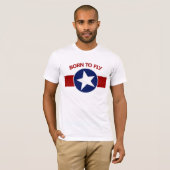 T-shirt Soutenu pour voler (Devant entier)