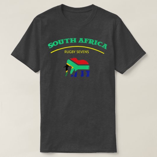 T-shirt South Africa Springbok Rugby 2018 (Design devant)