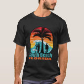 T-shirt South Beach Floride (Devant)