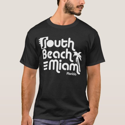 T-shirt South Beach Miami (Devant)