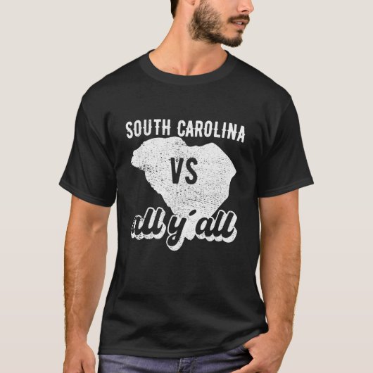 T-shirt South Carolina all y'all (Devant)