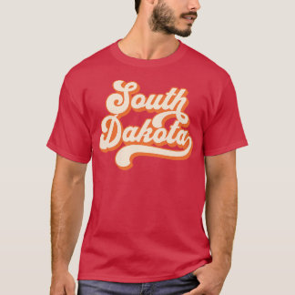 T-shirt South Dakota Retro