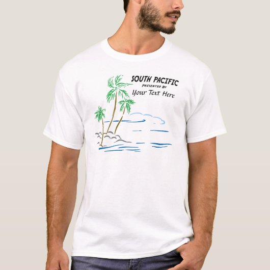 T-shirt South Pacific, le musical (Devant)