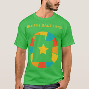 T-shirt South Salt Lake Utah Souvenir Vintage désaffecté 1