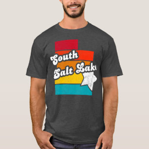 T-shirt South Salt Lake Utah Souvenir Vintage désaffecté 2