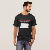 T-shirt Southampton township Pennsylvania USA State Americ (Devant entier)