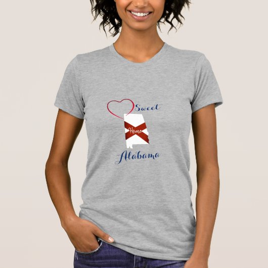 T-shirt Southern Girl Alabama (Devant)