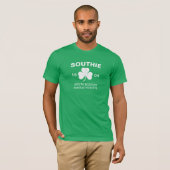 T-shirt Southie Boston le Massachusetts 1804 avec le (Devant entier)