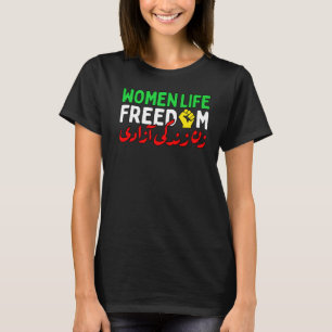 T-shirt Soutien à la liberté de vie des femmes Persian Zan