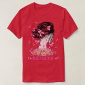 T-shirt Soutien à la sensibilisation des guerriers du canc (Design devant)