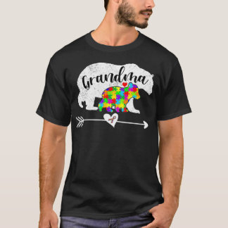 T-shirt Soutien à l'ours de grand-mère sensibilisation sur