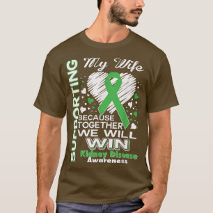T-shirt Soutien à ma femme Sensibilisation aux maladies du
