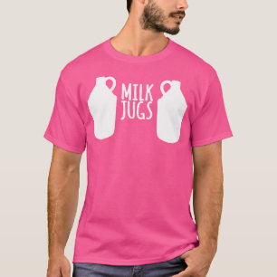 T-shirt Soutien amusant pour allaiter du lait