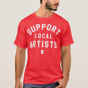 T-shirt Soutien Artistes locaux Minnesota