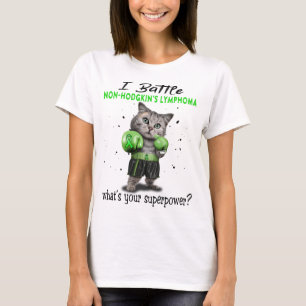 T-shirt Soutien au ruban de sensibilisation au lymphome de
