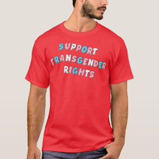 T-shirt Soutien aux droits transgenres1