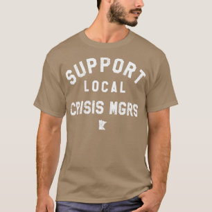 T-shirt Soutien aux gestionnaires locaux de crise