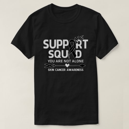 T-shirt Soutien aux guerriers Équipe de sensibilisation au (Design devant)
