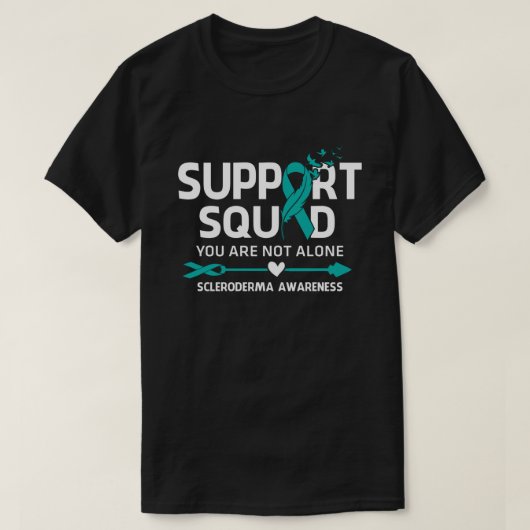T-shirt Soutien aux guerriers Escadron Scleroderma Sensibi (Design devant)