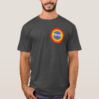 T-shirt Soutien coloré de la communauté arc-en-ciel LGBTQI