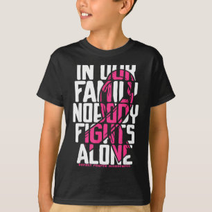 T-shirt Soutien contre le cancer du sein rose sensibilisat