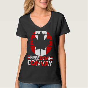 T-shirt Soutien Convoi pour la liberté des camionneurs can