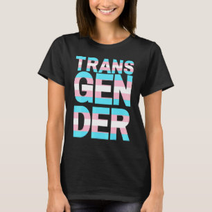 T-shirt Soutien de la fierté transgenre Trans Rainbow Lgbt