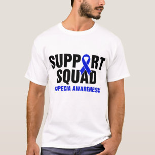 T-shirt Soutien de l'équipe de sensibilisation à l'alopéci