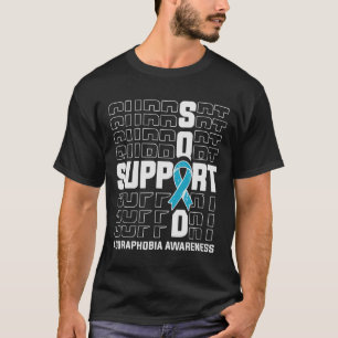 T-shirt Soutien de l'équipe Sensibilisation à l'agoraphobi