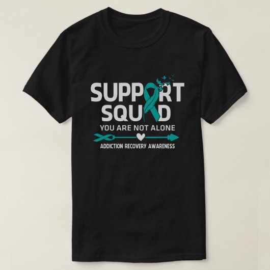 T-shirt Soutien des guerriers Équipe de rétablissement de (Design devant)