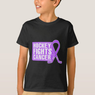 T-shirt Soutien des membres de la famille Hockey lutte con