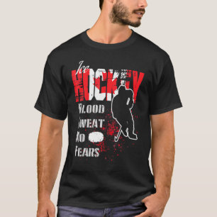 T-shirt Soutien du Canada Chute de sang Aucune crainte Hoc