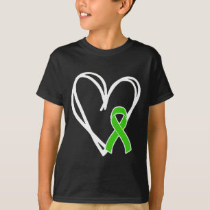 T-shirt Soutien du ruban cardiaque Mois de sensibilisation