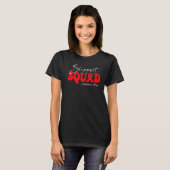 T-shirt Soutien Équipe de sensibilisation à l'abus des sub (Devant entier)