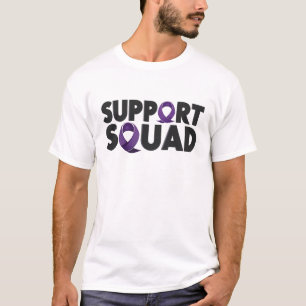 T-shirt Soutien Équipe Testiculaire Sensibilisation au can