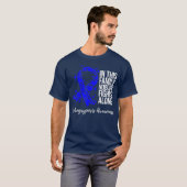 T-shirt Soutien familial Arthrogryposis Sensibilisation (Devant entier)
