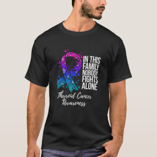 T-shirt Soutien familial Sensibilisation au cancer de la t