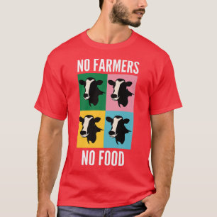T-shirt Soutien Fermes locales Non Agriculteurs Non Amateu