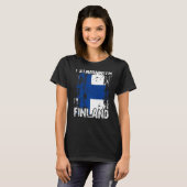 T-shirt Soutien Finlande Stand With Finland Drapeau (Devant entier)