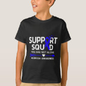 T-shirt Soutien Guerrier de l'équipe Alopécie (Devant)