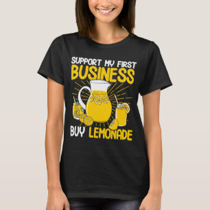 T-shirt Soutien Ma première entreprise Acheter Lemonade Le