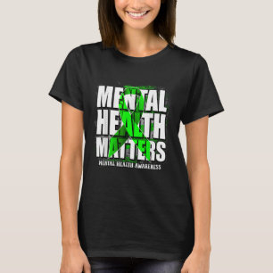 T-shirt Soutien Mois de sensibilisation à la santé mentale