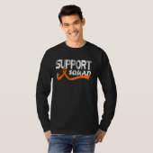 T-shirt Soutien perte de membre de l'équipe et différence  (Devant entier)